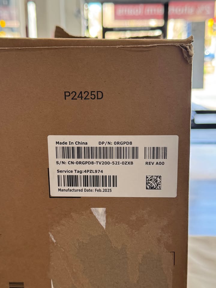 Dell P2425D Pro 24" Plus QHD IPS Monitor