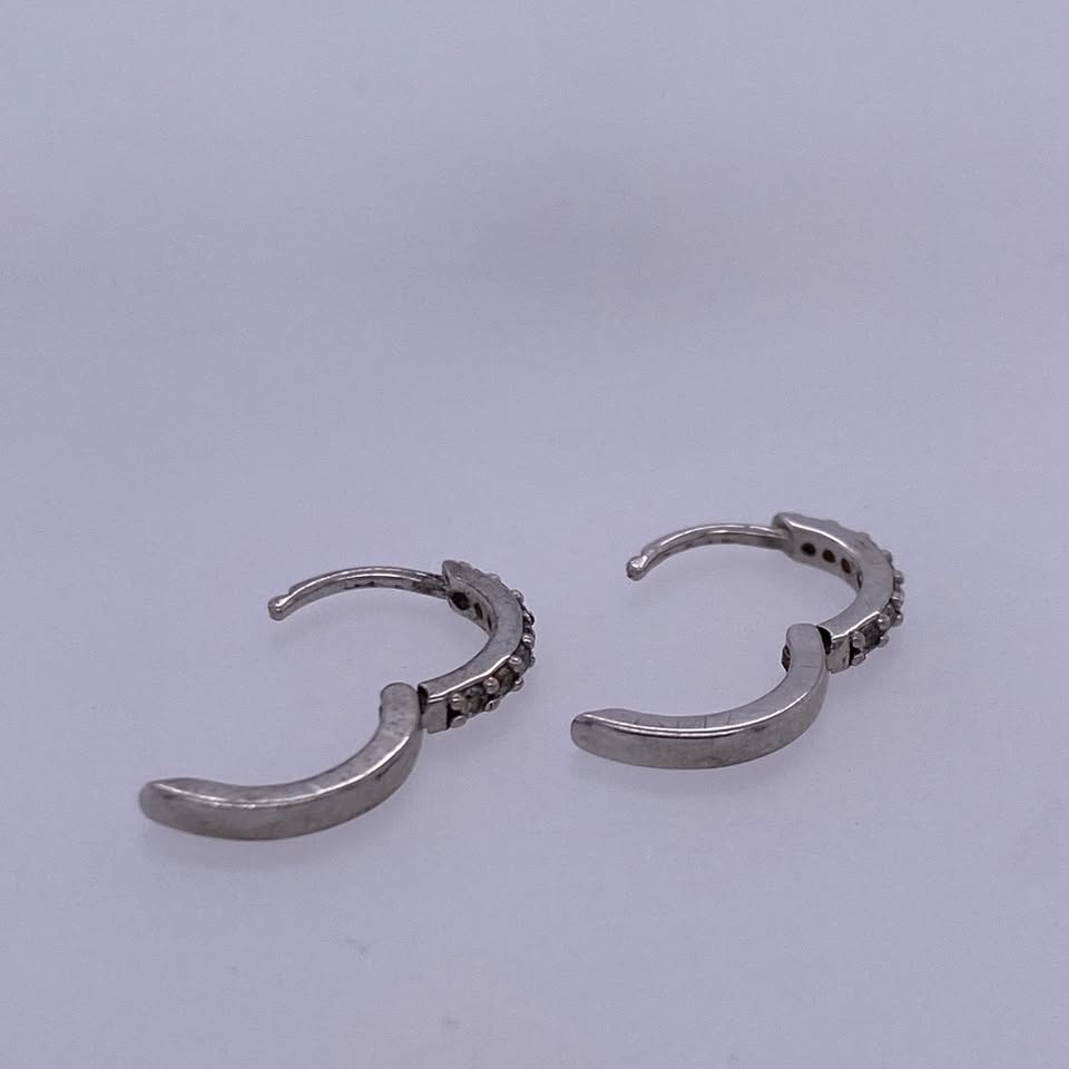 925 Sterling Silver Mini Hoop Earrings