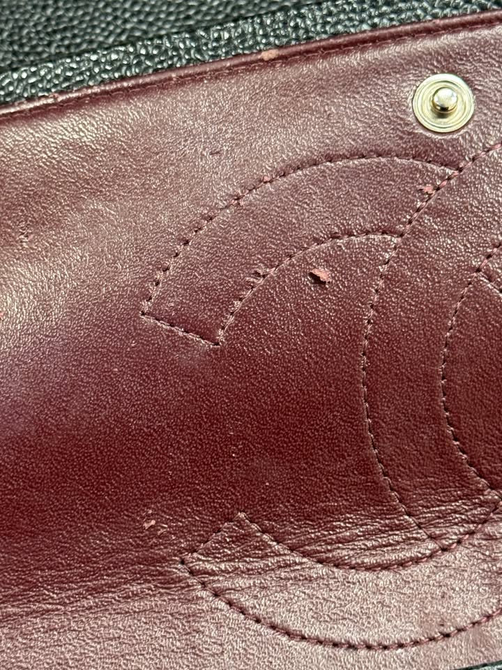 Chanel Classic Flap Jumbo Caviar Quilted Shoulder Bag