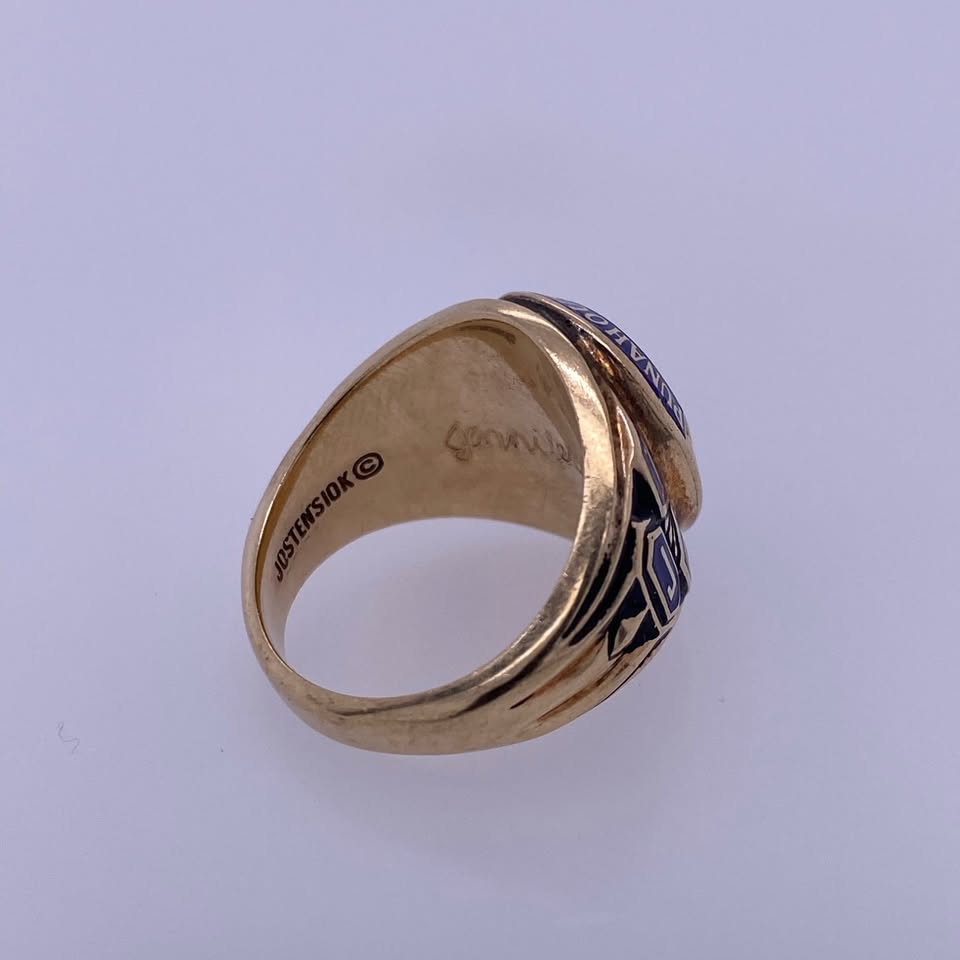 10K Yellow Gold-Punahouse School Ring