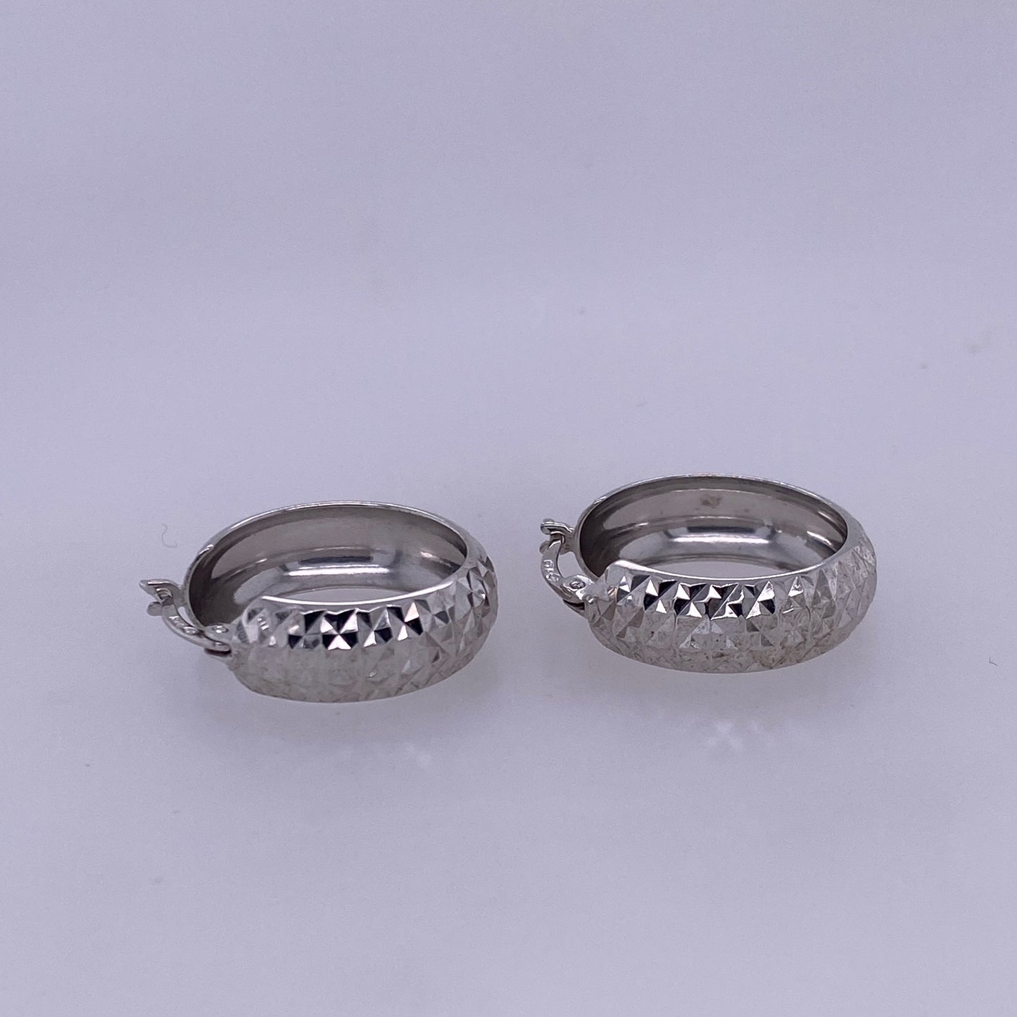 925 Sterling Silver Hoop Earrings
