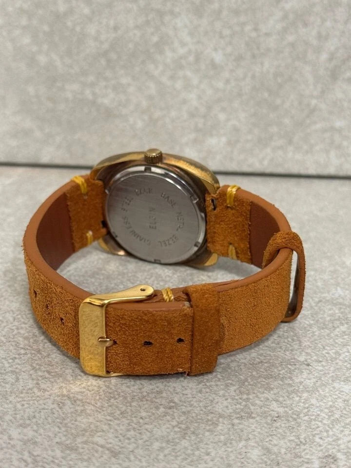 Vintage Elgin Jump Hour 17 Jewel Men's Wrist Watch