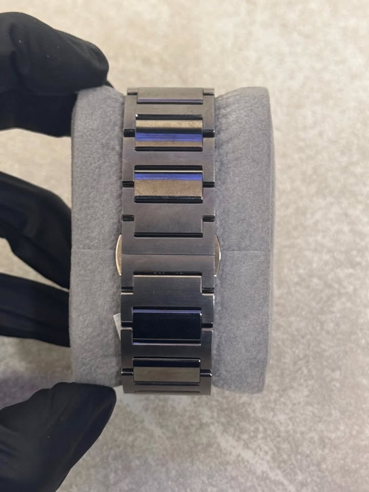 Movado Unisex Swiss Bold Large Black Polymer Bracelet Watch