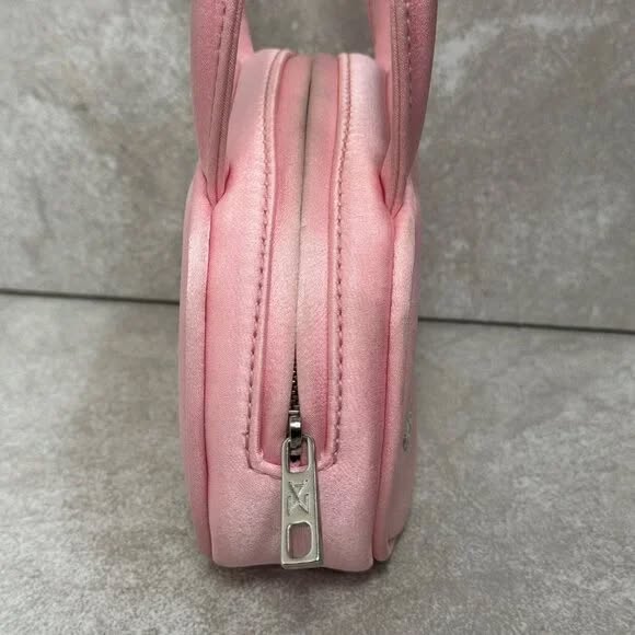 Amina Muaddi Super Amini Baddie Mini Bag - Pink