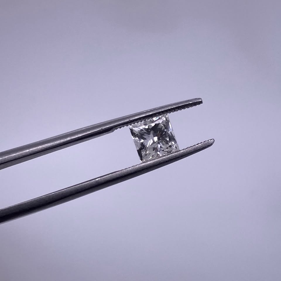 0.98CT GIA CERTIFIED Square Modified Brilliant Cut Loose Diamond Stone