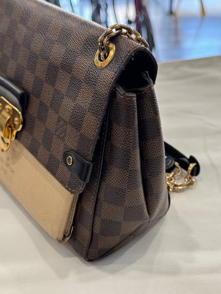 Louis Vuitton Vavin PM Damier Ebene Canvas Shoulder Bag