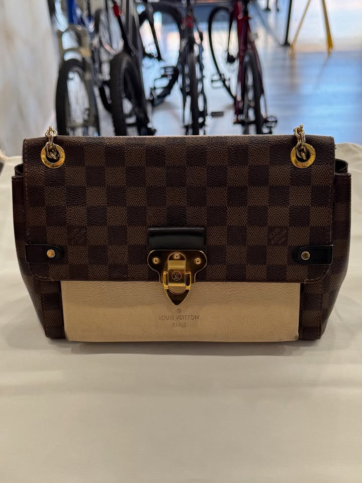 Louis Vuitton Vavin PM Damier Ebene Canvas Shoulder Bag