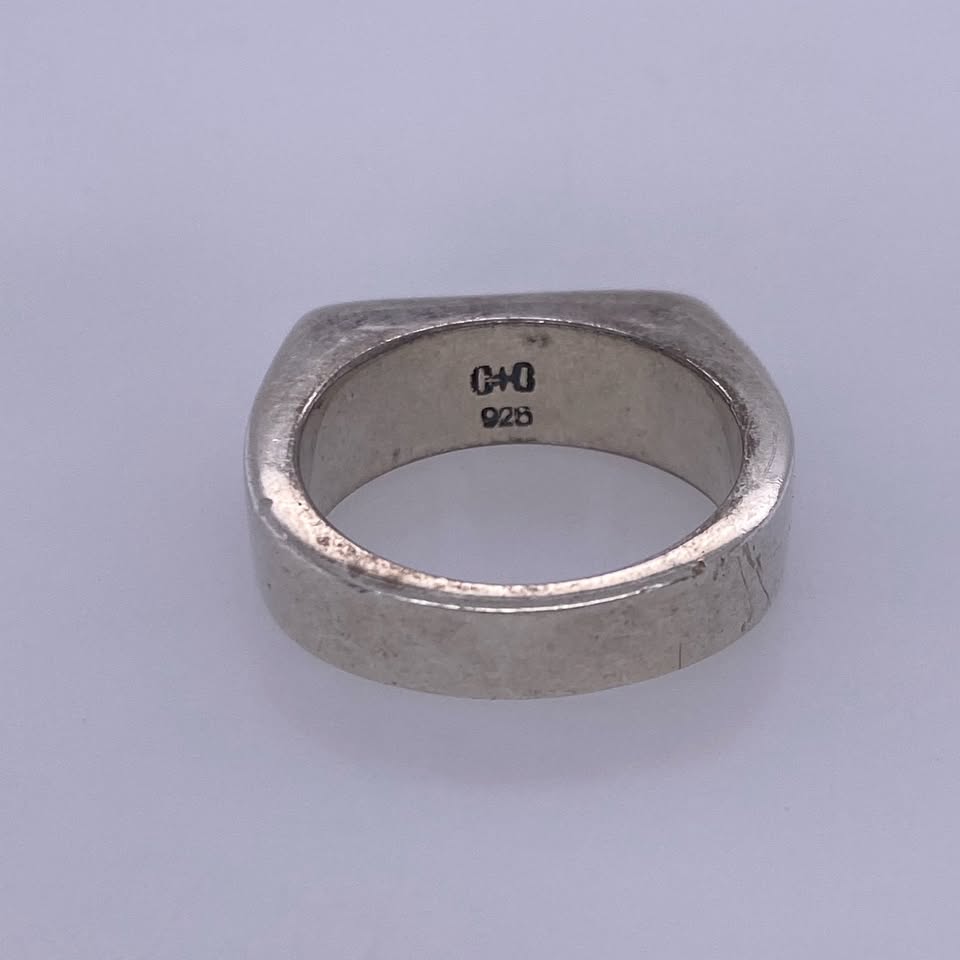 925 Sterling Silver "Hold" Ring
