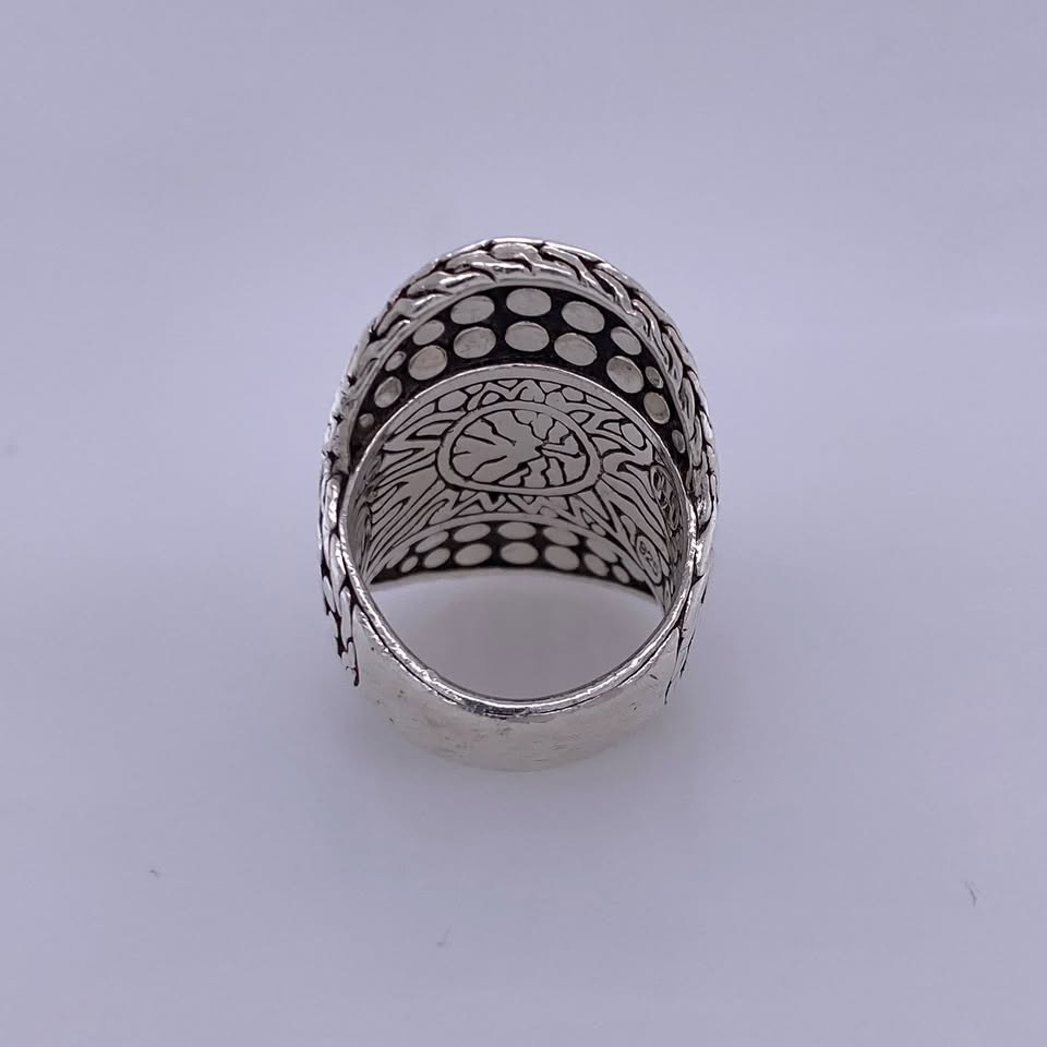 925 Sterling Silver Custom Style Signet Ring