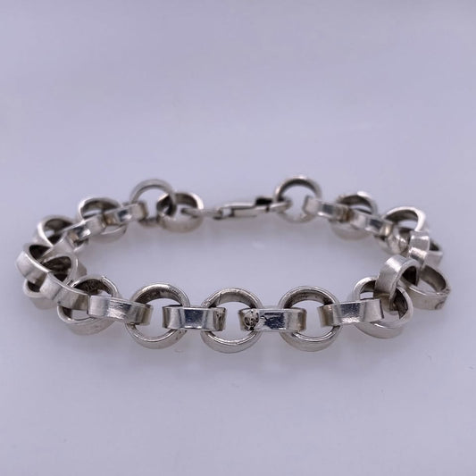 925 Sterling Silver Rolo Bracelet