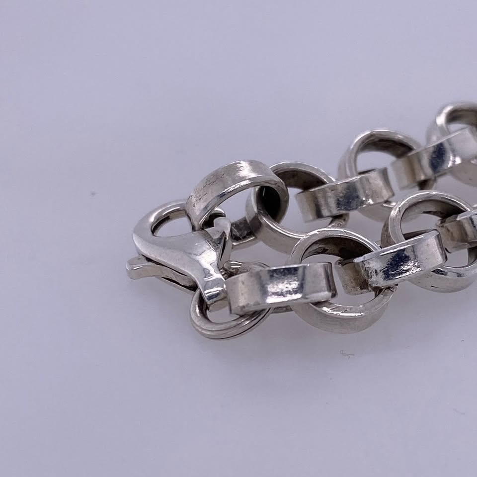 925 Sterling Silver Rolo Bracelet