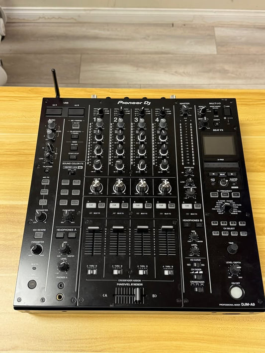 Pioneer DJM-A9 4-Channel Professional DJ Mixer - Black