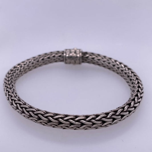 John Hardy Medium Classic Chain Lava Sapphire Bracelet