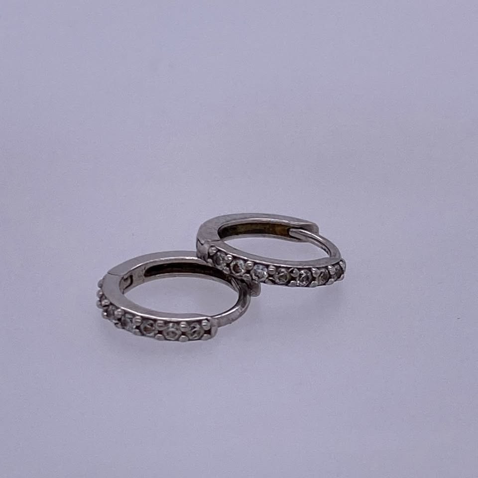 925 Sterling Silver Mini Hoop Earrings