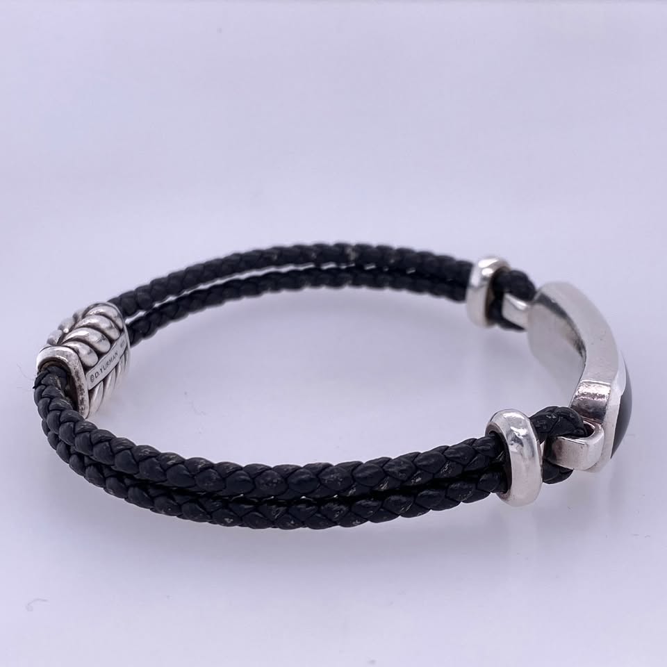David Yurman Pietersite Black Bracelet
