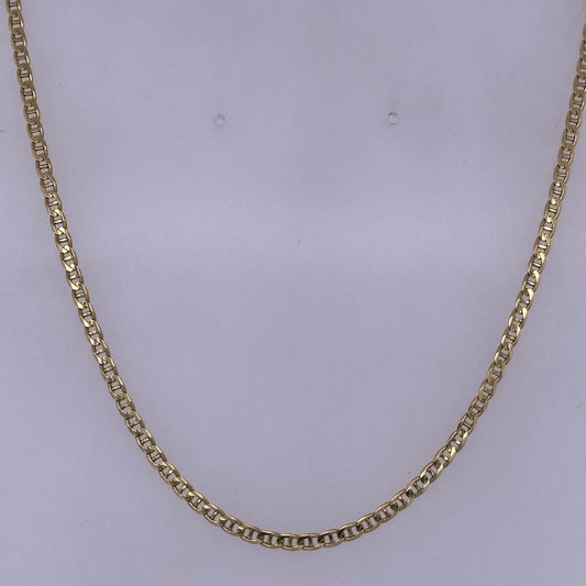 14k Yellow Gold Mariner Link Necklace