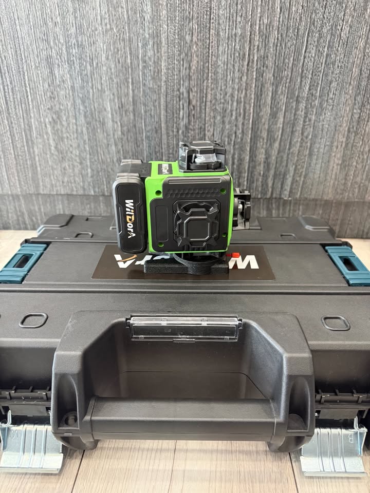 Wildora 16 Green Lines Laser Level Set with Tripod, Remote Controller 4D 4x360° Self-Leveling