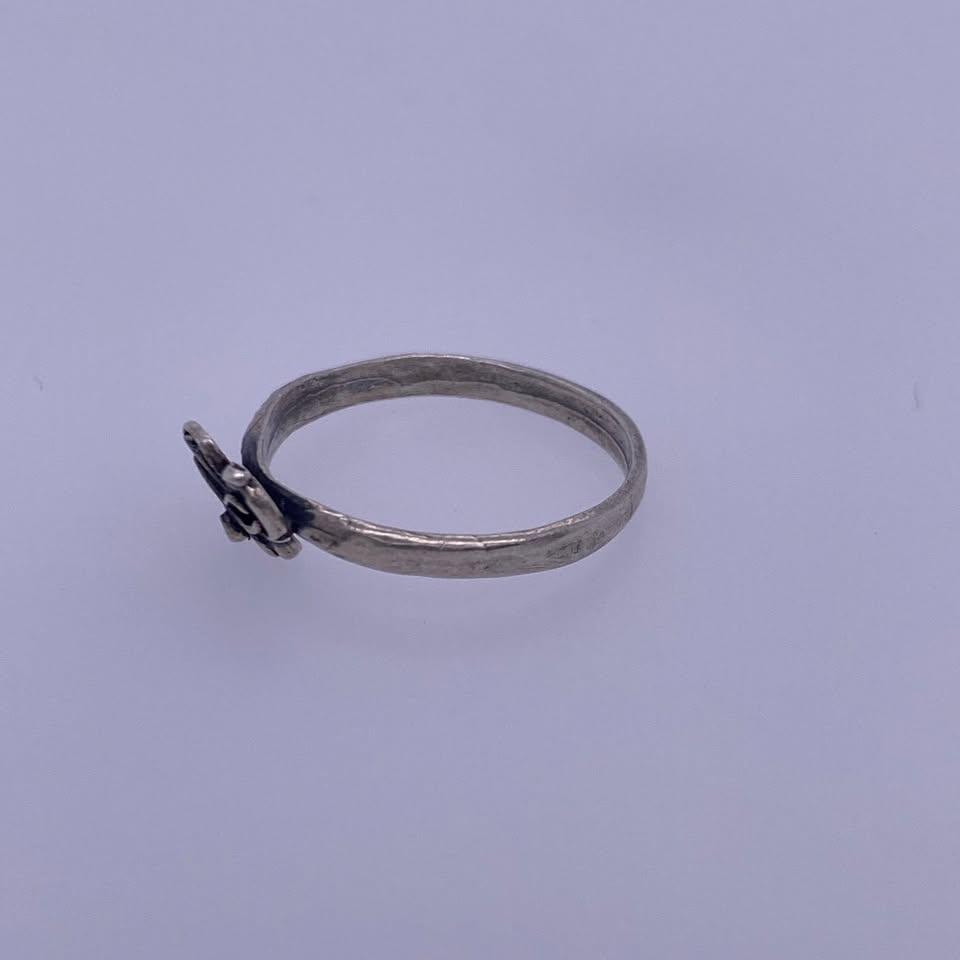 925 Sterling Silver Ring With Butterfly Design