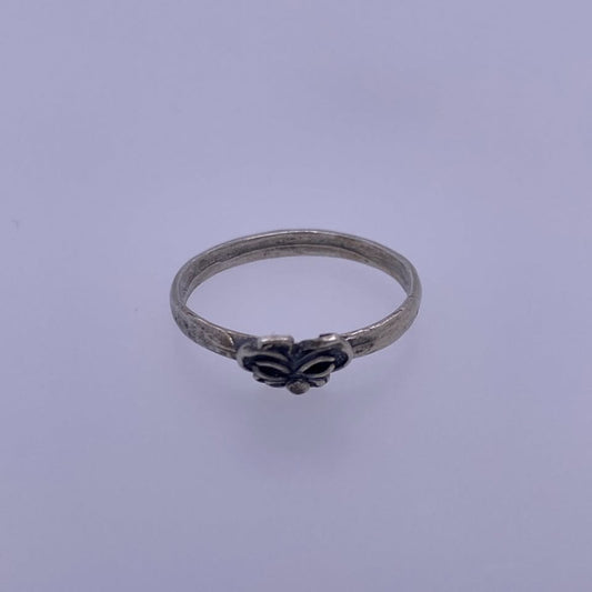 925 Sterling Silver Ring With Butterfly Design