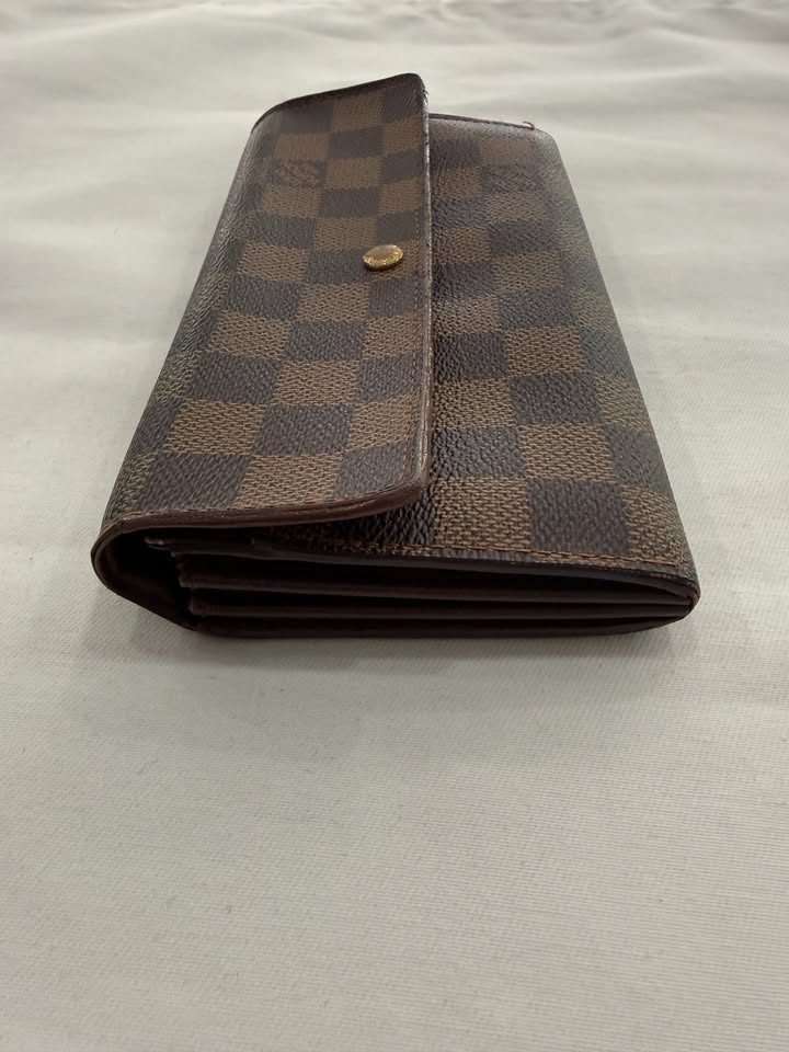 Louis Vuitton Damier Ebene Sarah Wallet
