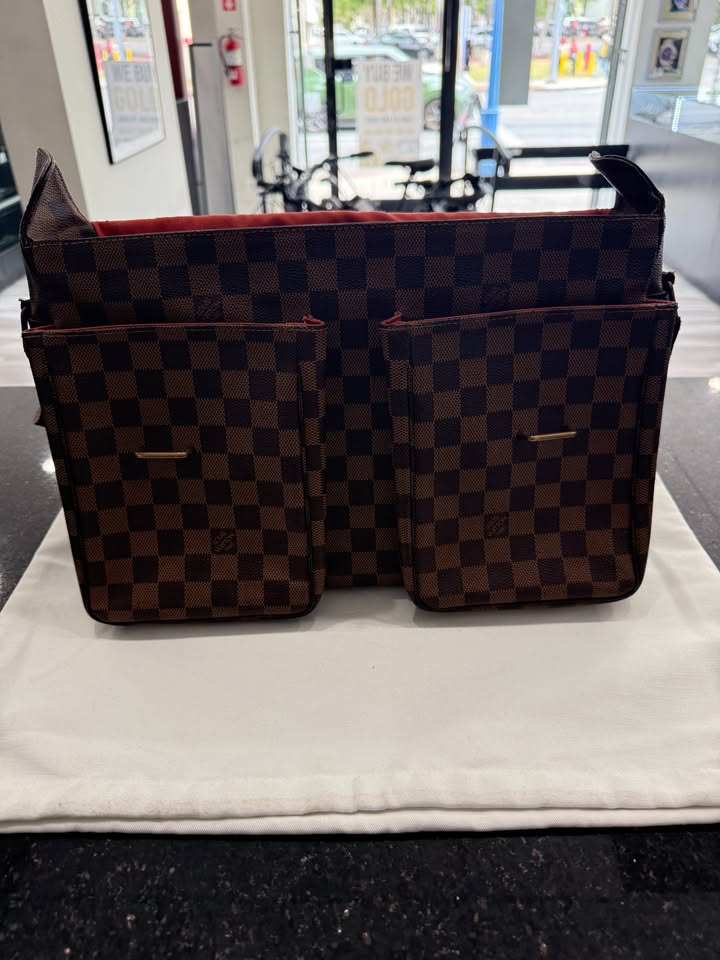 Louis Vuitton Damier Ebene Broadway Messenger Bag