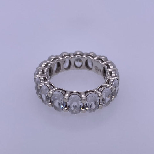 925 Sterling Silver Ring With CZ Stones