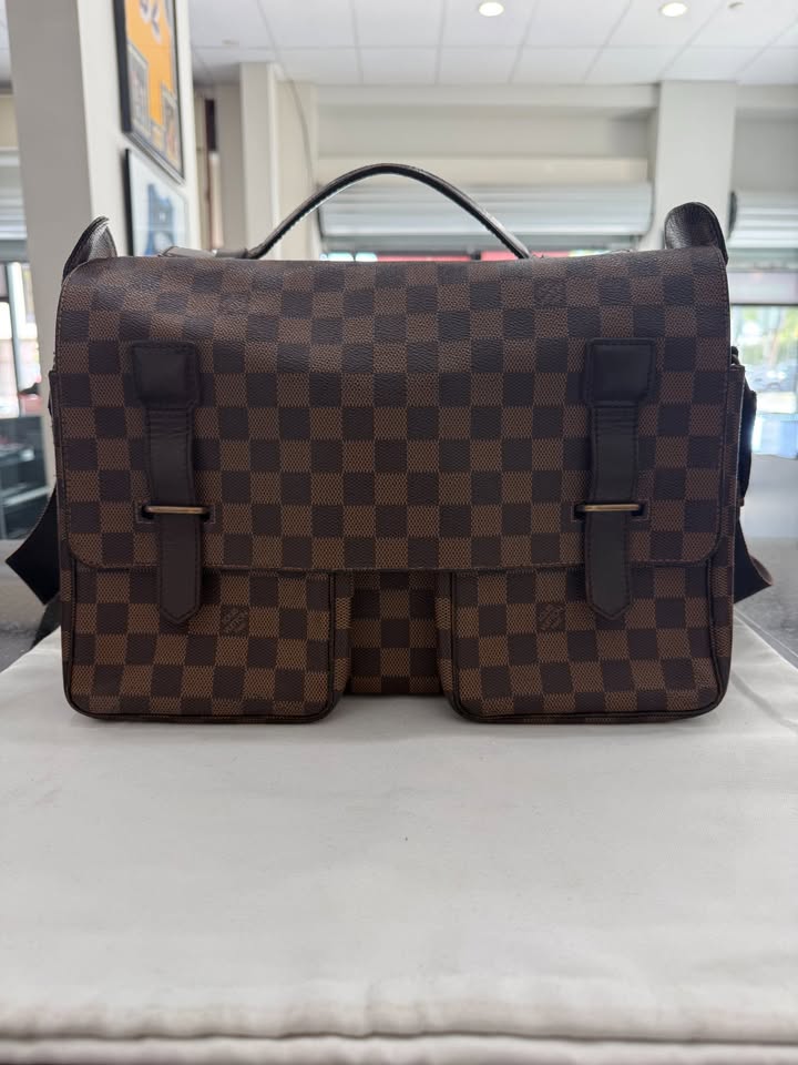 Louis Vuitton Damier Ebene Broadway Messenger Bag