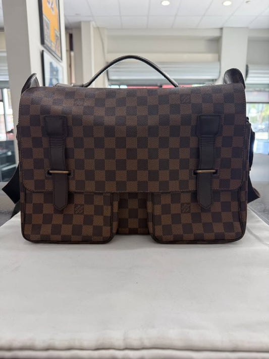 Louis Vuitton Damier Ebene Broadway Messenger Bag
