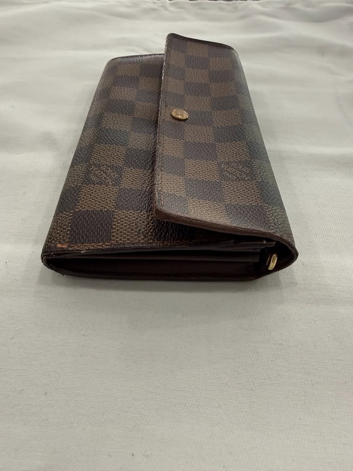 Louis Vuitton Damier Ebene Sarah Wallet