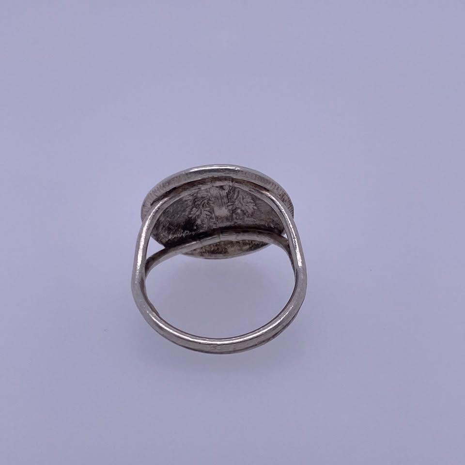 925 Sterling Silver Liberty Mushroom Ring