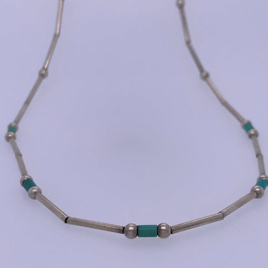 925 Sterling Silver Turquoise Necklace