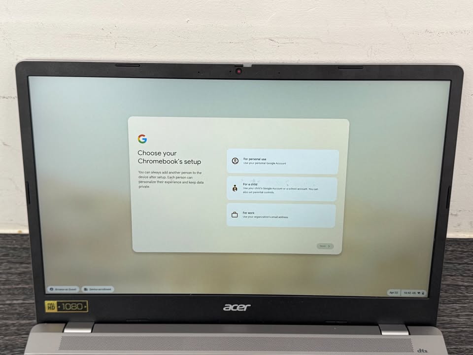 Acer Chromebook 315 N23Q16 15.6" Laptop