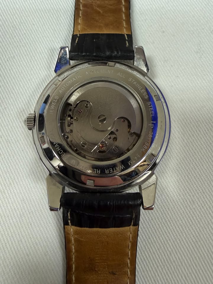Lucien Piccard Moon Phase Watch 28116BK