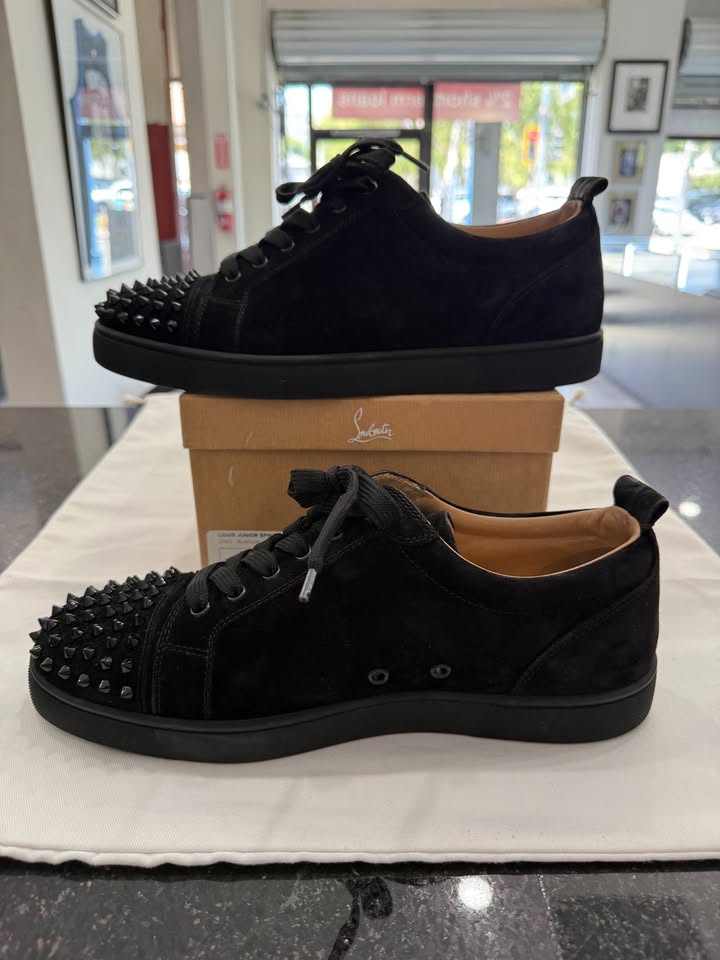 Christian Louboutin Louis Junior Spikes Low-Top Sneakers