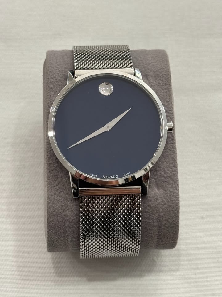 Movado 07.1.14.1458 Museum Classic 40mm Stainless Steel Men's Watch