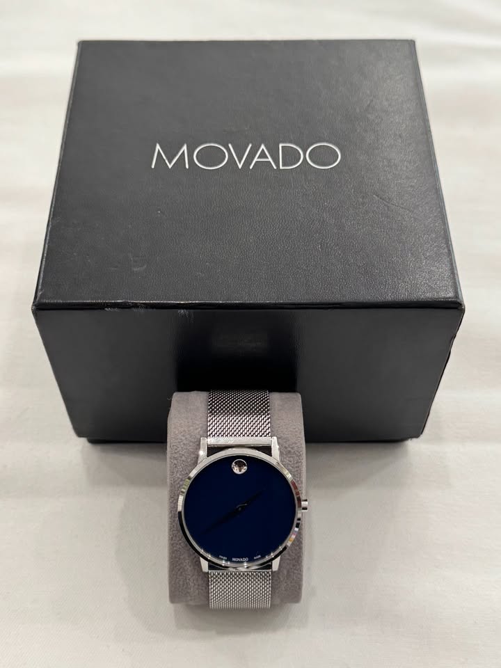 Movado 07.1.14.1458 Museum Classic 40mm Stainless Steel Men's Watch