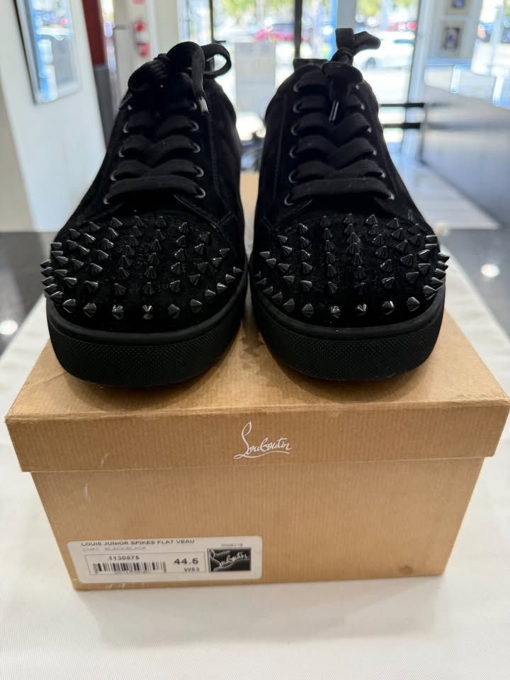 Christian Louboutin Louis Junior Spikes Low-Top Sneakers