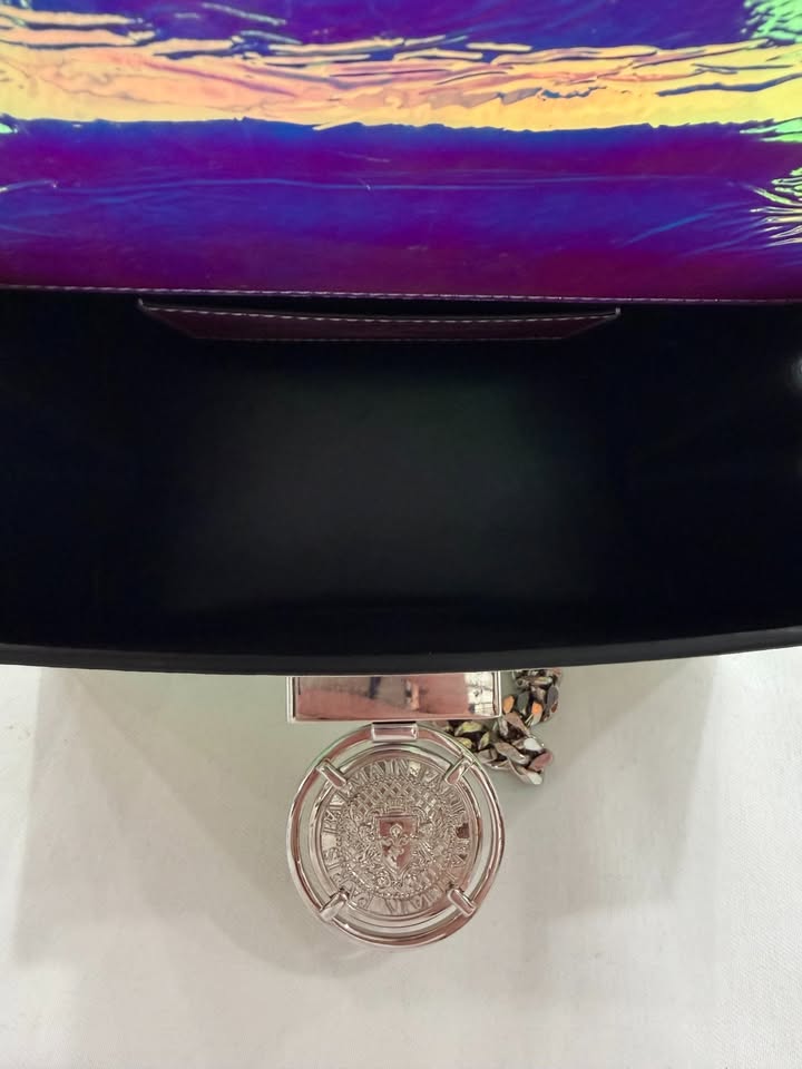 Balmain Holographic Shoulder Bag