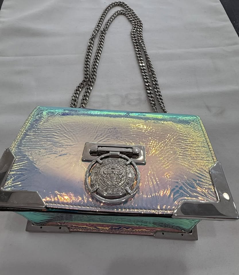 Balmain Holographic Shoulder Bag