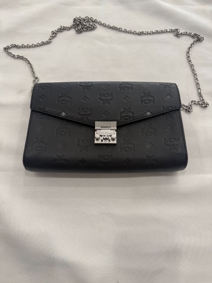 MCM Medium Millie Crossbody Bag-Black