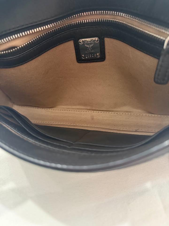 MCM Medium Millie Crossbody Bag-Black