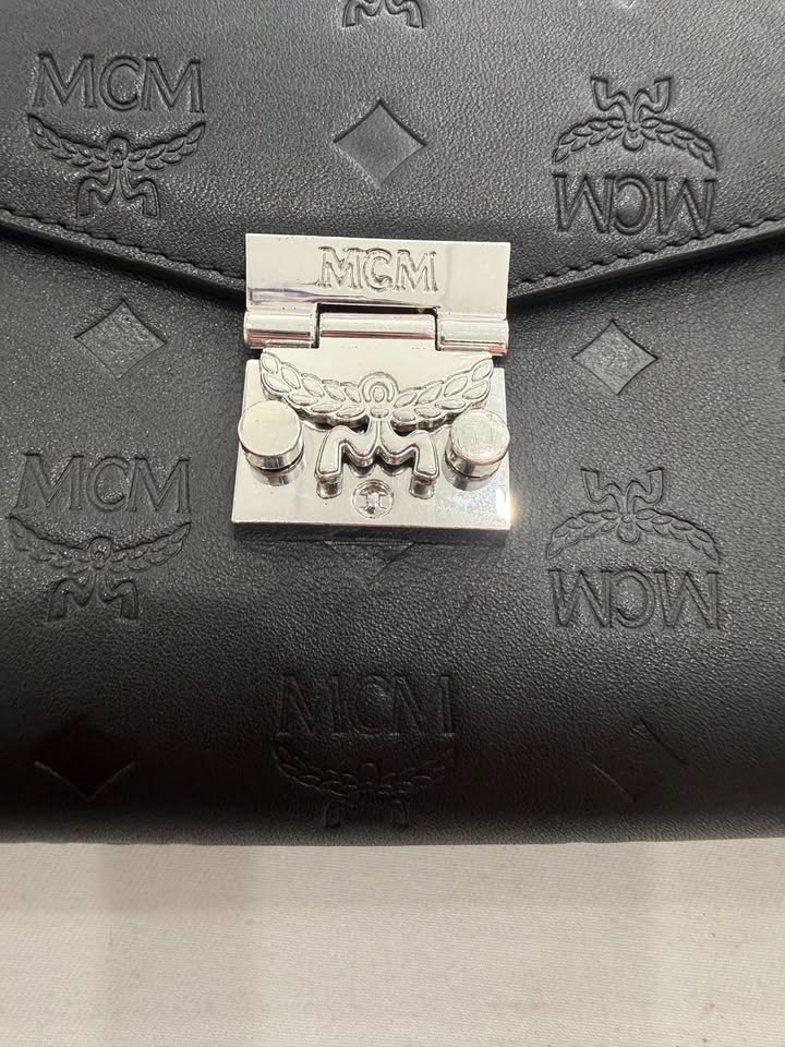 MCM Medium Millie Crossbody Bag-Black