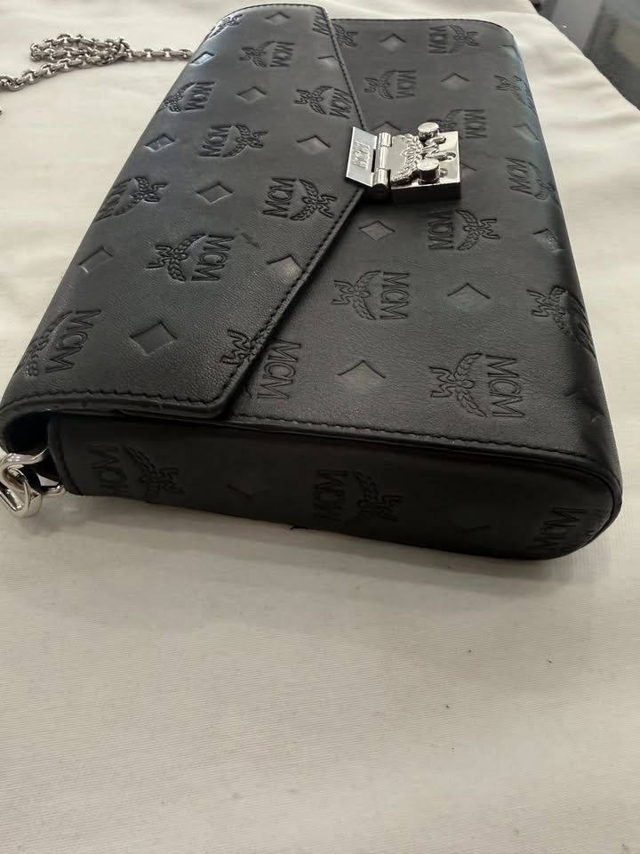 MCM Medium Millie Crossbody Bag-Black