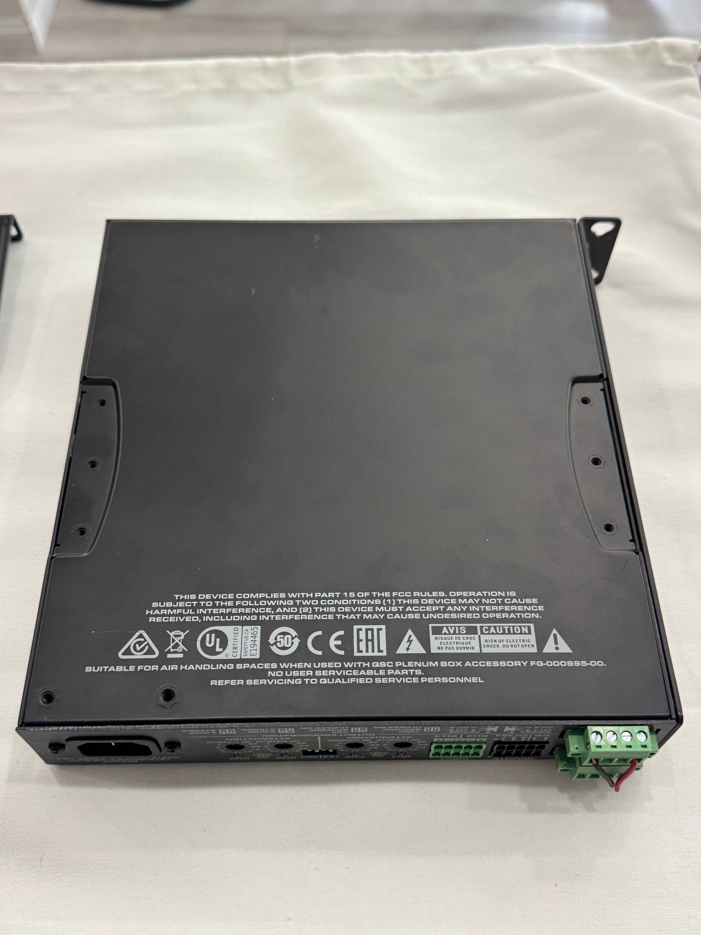 QSC SPA4-60 4 Channel 60W Power Amplifier