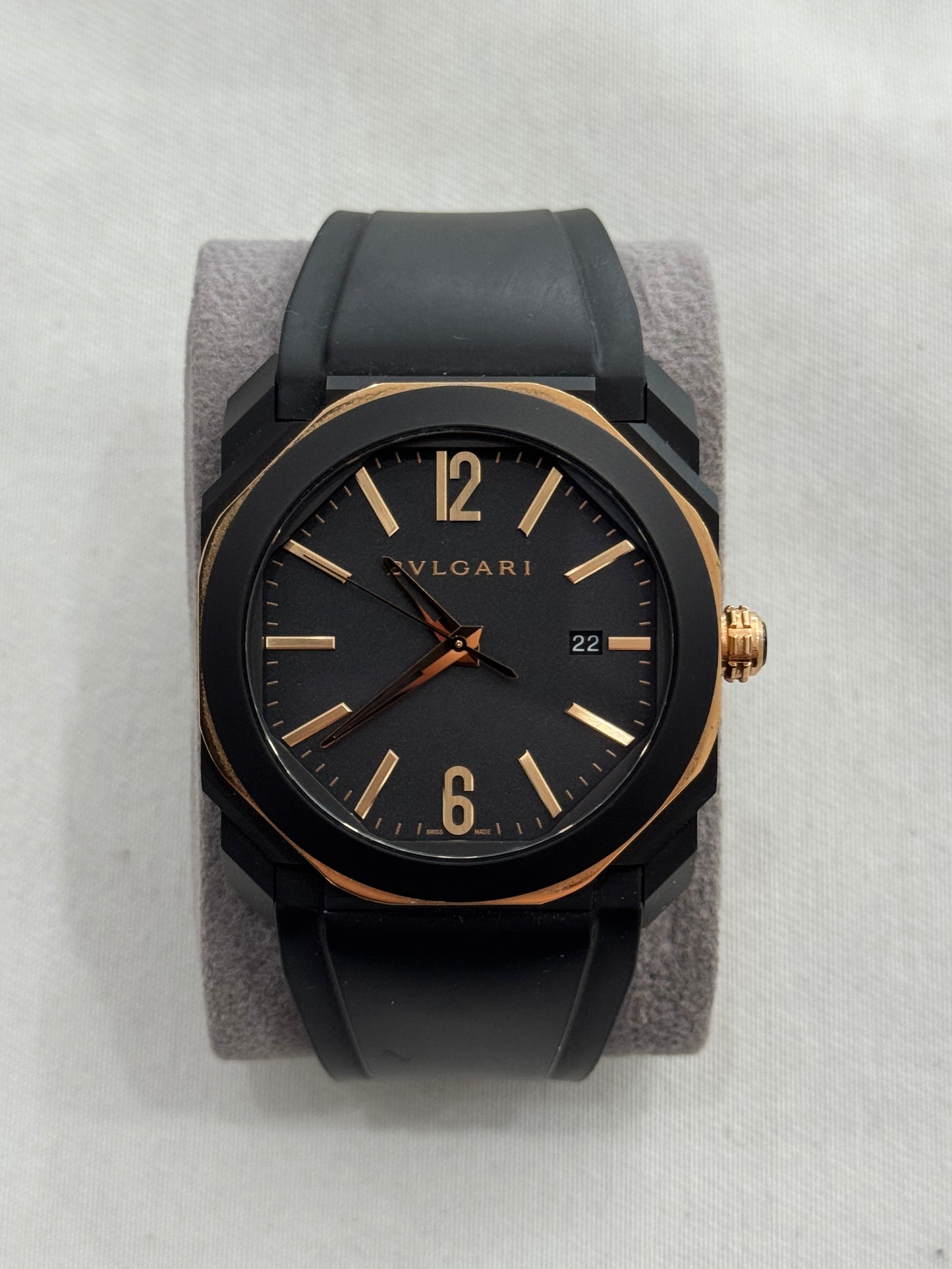 BVLGARI BGO P 41 SG OCTO 41mm Men's Watch