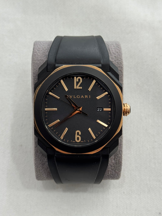 BVLGARI BGO P 41 SG OCTO 41mm Men's Watch