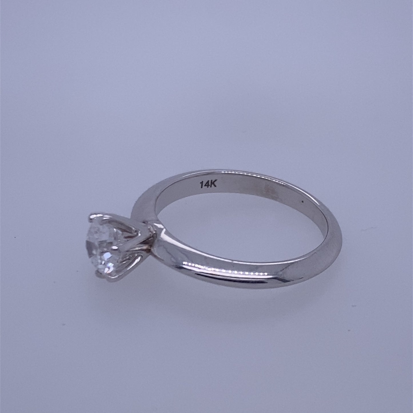 14k White Gold 0.70CT GIA Wedding/Engagement Ring