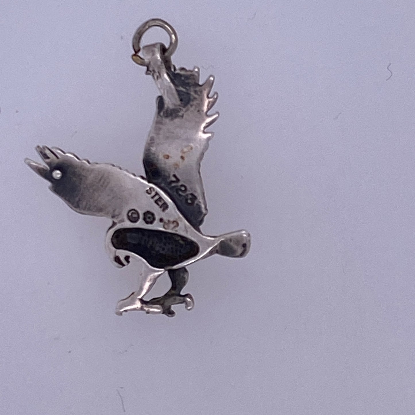 925 Sterling Silver Eagle Charm