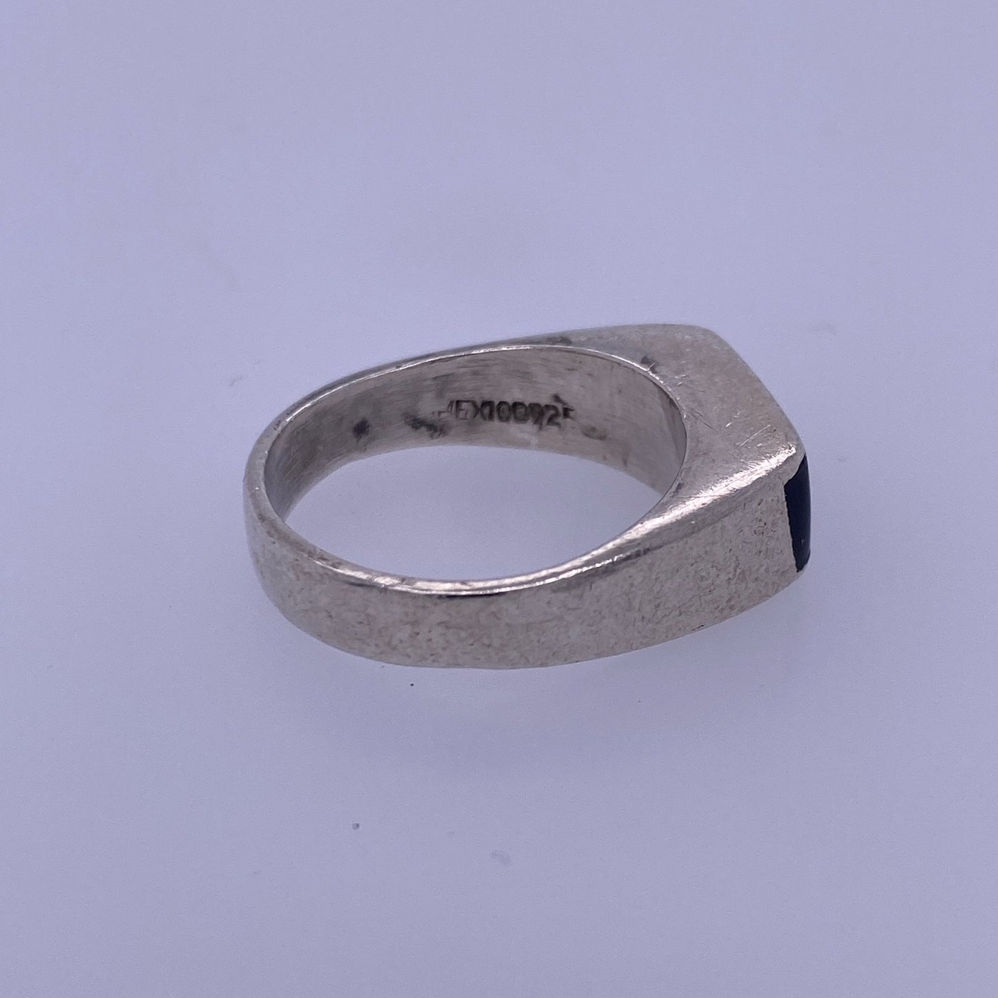 925 Silver Men's Statement Ring