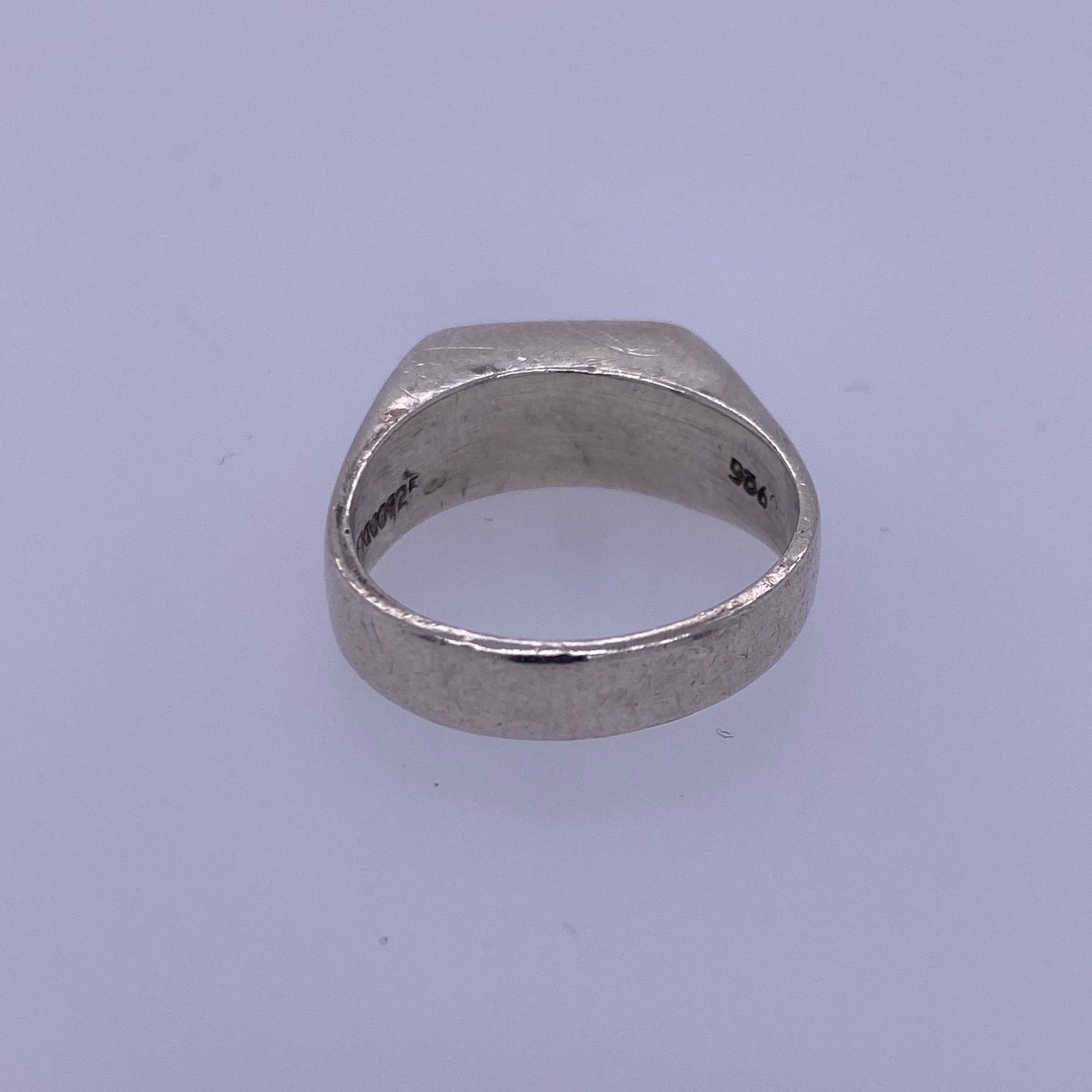 925 Silver Men's Statement Ring
